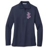Ladies Long Sleeve Silk Touch™ Polo Thumbnail
