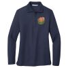 Ladies Long Sleeve Silk Touch™ Polo Thumbnail