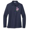 Ladies Long Sleeve Silk Touch™ Polo Thumbnail