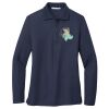 Ladies Long Sleeve Silk Touch™ Polo Thumbnail