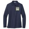 Ladies Long Sleeve Silk Touch™ Polo Thumbnail