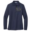 Ladies Long Sleeve Silk Touch™ Polo Thumbnail