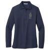 Ladies Long Sleeve Silk Touch™ Polo Thumbnail
