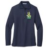 Ladies Long Sleeve Silk Touch™ Polo Thumbnail