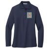 Ladies Long Sleeve Silk Touch™ Polo Thumbnail