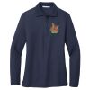Ladies Long Sleeve Silk Touch™ Polo Thumbnail