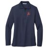 Ladies Long Sleeve Silk Touch™ Polo Thumbnail