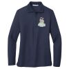 Ladies Long Sleeve Silk Touch™ Polo Thumbnail