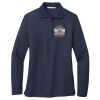Ladies Long Sleeve Silk Touch™ Polo Thumbnail