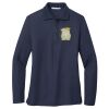 Ladies Long Sleeve Silk Touch™ Polo Thumbnail