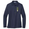 Ladies Long Sleeve Silk Touch™ Polo Thumbnail