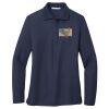 Ladies Long Sleeve Silk Touch™ Polo Thumbnail