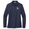 Ladies Long Sleeve Silk Touch™ Polo Thumbnail