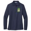 Ladies Long Sleeve Silk Touch™ Polo Thumbnail