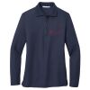 Ladies Long Sleeve Silk Touch™ Polo Thumbnail