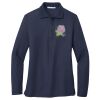 Ladies Long Sleeve Silk Touch™ Polo Thumbnail