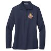 Ladies Long Sleeve Silk Touch™ Polo Thumbnail