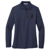 Ladies Long Sleeve Silk Touch™ Polo Thumbnail