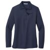 Ladies Long Sleeve Silk Touch™ Polo Thumbnail