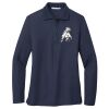 Ladies Long Sleeve Silk Touch™ Polo Thumbnail