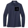 Ladies Long Sleeve Silk Touch™ Polo Thumbnail