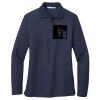 Ladies Long Sleeve Silk Touch™ Polo Thumbnail