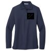 Ladies Long Sleeve Silk Touch™ Polo Thumbnail