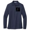 Ladies Long Sleeve Silk Touch™ Polo Thumbnail
