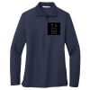 Ladies Long Sleeve Silk Touch™ Polo Thumbnail