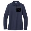 Ladies Long Sleeve Silk Touch™ Polo Thumbnail