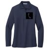 Ladies Long Sleeve Silk Touch™ Polo Thumbnail