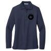 Ladies Long Sleeve Silk Touch™ Polo Thumbnail