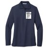 Ladies Long Sleeve Silk Touch™ Polo Thumbnail
