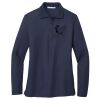 Ladies Long Sleeve Silk Touch™ Polo Thumbnail