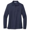 Ladies Long Sleeve Silk Touch™ Polo Thumbnail