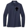 Ladies Long Sleeve Silk Touch™ Polo Thumbnail