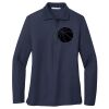 Ladies Long Sleeve Silk Touch™ Polo Thumbnail