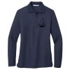 Ladies Long Sleeve Silk Touch™ Polo Thumbnail