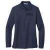 Ladies Long Sleeve Silk Touch™ Polo Thumbnail