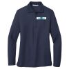 Ladies Long Sleeve Silk Touch™ Polo Thumbnail