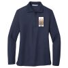 Ladies Long Sleeve Silk Touch™ Polo Thumbnail