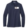Ladies Long Sleeve Silk Touch™ Polo Thumbnail
