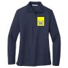 Ladies Long Sleeve Silk Touch™ Polo Thumbnail