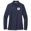 Ladies Long Sleeve Silk Touch™ Polo Thumbnail