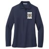 Ladies Long Sleeve Silk Touch™ Polo Thumbnail