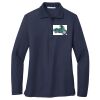 Ladies Long Sleeve Silk Touch™ Polo Thumbnail