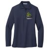 Ladies Long Sleeve Silk Touch™ Polo Thumbnail