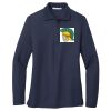 Ladies Long Sleeve Silk Touch™ Polo Thumbnail