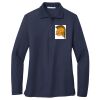 Ladies Long Sleeve Silk Touch™ Polo Thumbnail