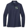 Ladies Long Sleeve Silk Touch™ Polo Thumbnail